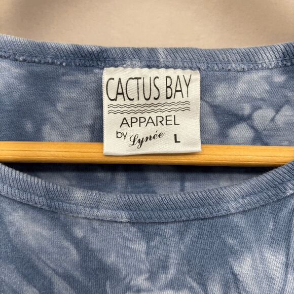 Cactus Bay by Lynee Womens Vintage Native American Shirt Size Large Festival 90s - Picture 6 of 7